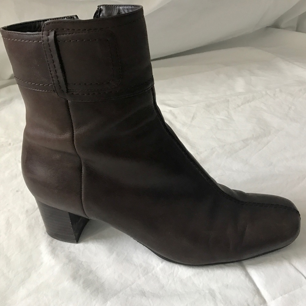 Nine West Armoro Leather Boots (Mid Calf)